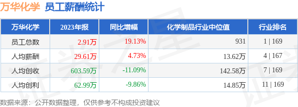 萬華公司職工工資表詳解，萬華公司職工工資表全面解析