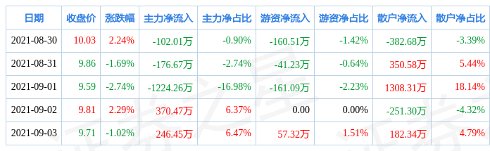 神通科技，12月9日主力資金流入揭秘，神通科技12月9日主力資金流向揭秘