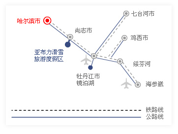 哈爾濱到亞布力滑雪場(chǎng)，詳細(xì)指南，哈爾濱至亞布力滑雪場(chǎng)攻略，一站式詳細(xì)指南