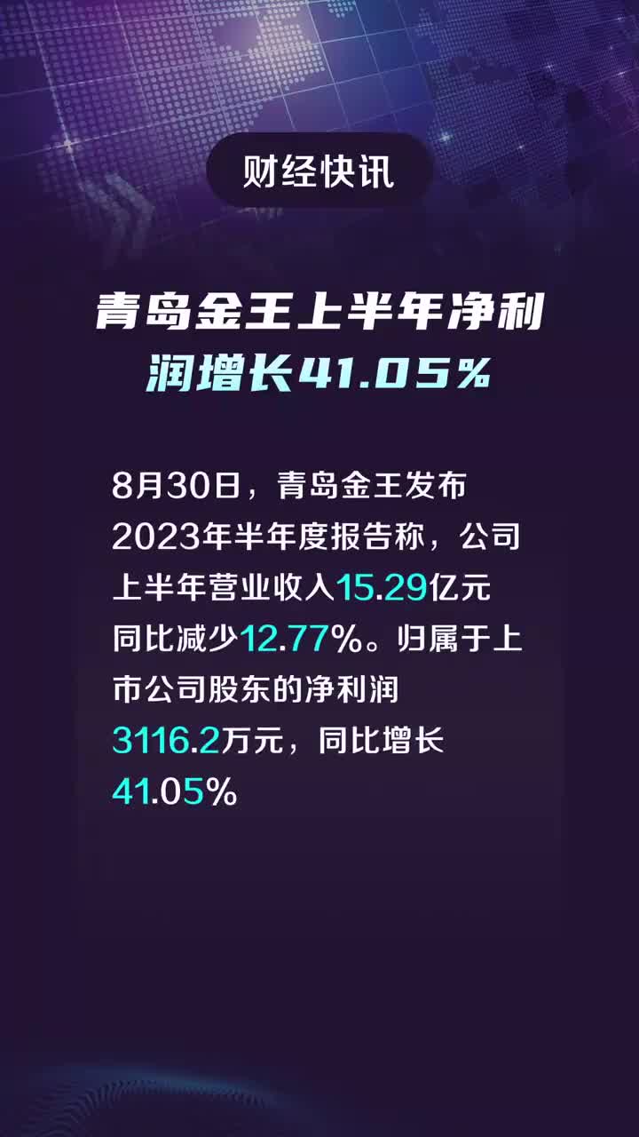 青島金王重大利好消息引領(lǐng)企業(yè)騰飛，青島金王利好消息助力企業(yè)騰飛發(fā)展