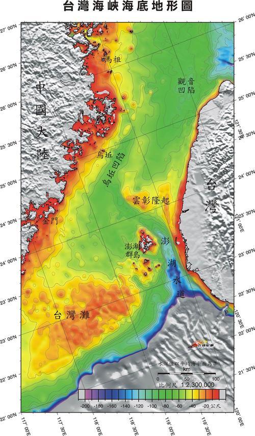 臺(tái)灣海峽及其地理位置，位于中國(guó)兩大省份之間的戰(zhàn)略要地，臺(tái)灣海峽，中國(guó)兩大省份間的戰(zhàn)略要地